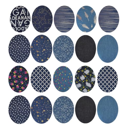 Gadpiparty 2 Sätze Bügelflicken Für Jeans Und Kleidung Lustige Applikationen Denim Für Diy Reparaturen Und Dekoration Zufällige Farben Zufällige Farbe 20 Stück * 2 Gadpiparty 2 Sätze Bügelflicken Für Jeans Und Kleidung Lustige Applikationen Denim Für Diy Reparaturen Und Dekoration Zufällige Farben Zufällige Farbe 20 Stück * 2 von Gadpiparty