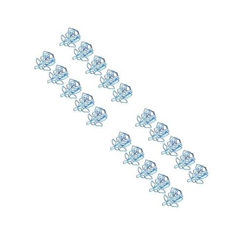Gadpiparty 2 Sätze Büroklammern Set Dekorative Papierclips Für Notizen Dokumente Und Kalender Und Praktisch Für Schule Büro Und Zuhause 10 Stück * 2 von Gadpiparty