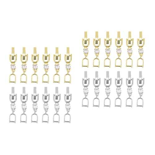 Gadpiparty 2 Sätze Charm Verbinder Halsketten Armbandverlängerung Verlängerungskette Für Halsketten Halsketten Verlängerung Schnallen Magnetverschlüsse Für Halsketten 12 Stücke * 2 Gadpiparty 2 Sätze Charm Verbinder Halsketten Armbandverlängerung Verlängerungskette Für Halsketten Halsketten Verlängerung Schnallen Magnetverschlüsse Für Halsketten 12 Stücke * 2 von Gadpiparty