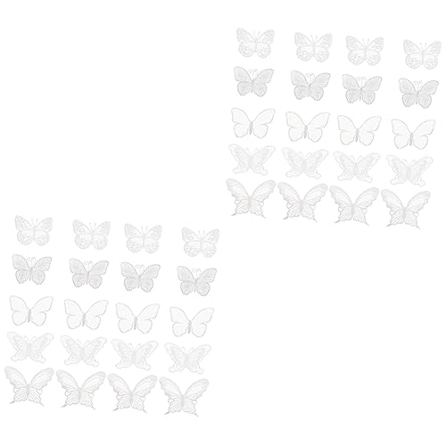 Gadpiparty 2 Sätze Diy Applikationen Schmetterlings Ornamente Für Hochzeitskleider Stoff Aufnäher Für Bekleidung Taschen Und Handwerk Zum Reparieren Und Dekorieren 50 Stück * 2 Gadpiparty 2 Sätze Diy Applikationen Schmetterlings Ornamente Für Hochzeitskleider Stoff Aufnäher Für Bekleidung Taschen Und Handwerk Zum Reparieren Und Dekorieren 50 Stück * 2 von Gadpiparty