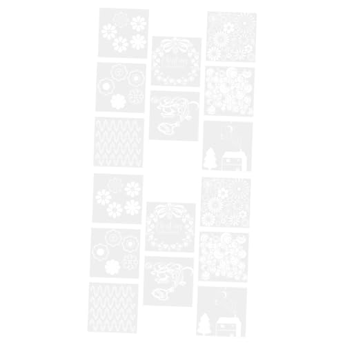 Gadpiparty 2 Sätze Diy Blumenschablonen Wiederverwendbare Malvorlagen Für Wand Und Bodenmalerei Leichte Und Langlebige Schablonen Für Projekte Für Bastelarbeiten 12 Stück * 2 von Gadpiparty