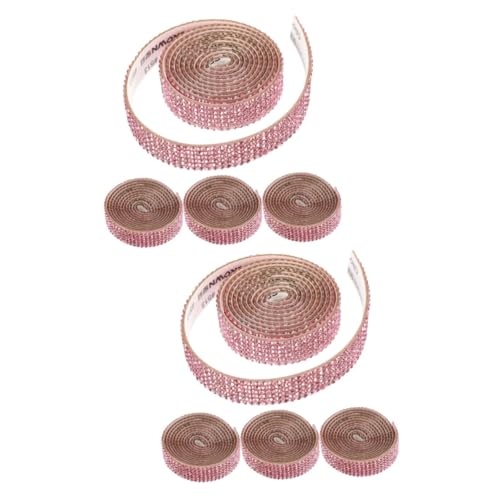 Gadpiparty 2 Sätze Diy Decorative Diamond Aufkleber Stoff Strass Dekoration Strass-patches Trimmen Braut Und Applikationen Gürtel Rosy Strasssteine 4 Rollen * 2 Gadpiparty 2 Sätze Diy Decorative Diamond Aufkleber Stoff Strass Dekoration Strass-patches Trimmen Braut Und Applikationen Gürtel Rosy Strasssteine 4 Rollen * 2 von Gadpiparty