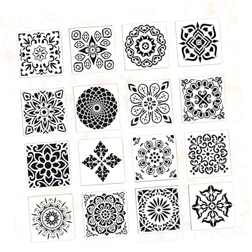 Gadpiparty 2 Sätze Diy Mandala Schablonen Set Teiliges Set von Kreativen und Modischen Malvorlagen für Kunsthandwerk Wiederverwendbare Design Schablonen für Interessante Diy Projekte Gadpiparty 2 Sätze Diy Mandala Schablonen Set Teiliges Set von Kreativen und Modischen Malvorlagen für Kunsthandwerk Wiederverwendbare Design Schablonen für Interessante Diy Projekte von Gadpiparty