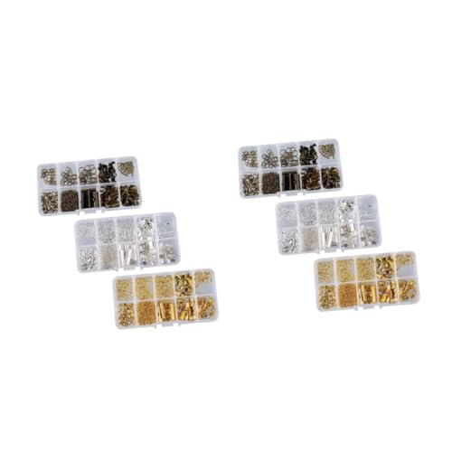 Gadpiparty 2 Sätze Diy Ohrringe Zubehör Metall Lobster Clips Für Schmuckherstellung Gold Silber Kupfer Bastelmaterial Für Schmuckstücke Für Kreative Projekte Und Anfänger 3boxen*2 Gadpiparty 2 Sätze Diy Ohrringe Zubehör Metall Lobster Clips Für Schmuckherstellung Gold Silber Kupfer Bastelmaterial Für Schmuckstücke Für Kreative Projekte Und Anfänger 3boxen*2 von Gadpiparty