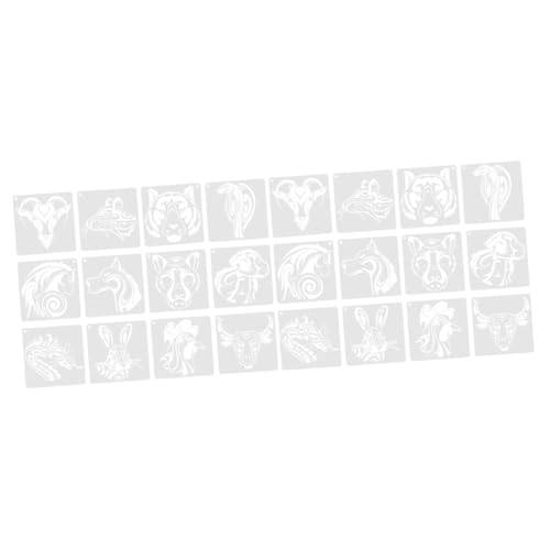 Gadpiparty 2 Sätze Diy Tier Schablonen Wiederverwendbare Malschablonen Für Wandmalerei Scrapbooking Und Bastelprojekte Praktisch Langlebig Und Waschbar Für Stundenlangen Spaß 12 Blätter * 2 Gadpiparty 2 Sätze Diy Tier Schablonen Wiederverwendbare Malschablonen Für Wandmalerei Scrapbooking Und Bastelprojekte Praktisch Langlebig Und Waschbar Für Stundenlangen Spaß 12 Blätter * 2 von Gadpiparty