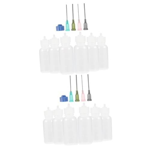 Gadpiparty 2 Sätze Dosierflaschen-Set wiederverwendbare Spitzenflasche Leimfläschchen mit feiner Spitze kleberoller wiederverwendbare Klebeflasche praktische Leimflasche Gadpiparty 2 Sätze Dosierflaschen-Set wiederverwendbare Spitzenflasche Leimfläschchen mit feiner Spitze kleberoller wiederverwendbare Klebeflasche praktische Leimflasche von Gadpiparty