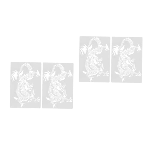 Gadpiparty 2 Sätze Drachenform-malvorlage Drachen-schablone Drachenschablonen Zum Malen Wiederverwendbare Malereischablonen Malschablonen Aus Kunststoff Drachenmalerei Pvc White 2 Stücke * 2 Gadpiparty 2 Sätze Drachenform-malvorlage Drachen-schablone Drachenschablonen Zum Malen Wiederverwendbare Malereischablonen Malschablonen Aus Kunststoff Drachenmalerei Pvc White 2 Stücke * 2 von Gadpiparty