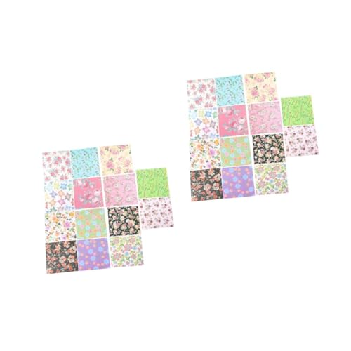 Gadpiparty 2 Sätze Einseitige Origami Papier Mit Blumenmustern Bastelpapier Für Diy Projekte Kunsthandwerk Und Schulprojekte 120 Stück * 2 von Gadpiparty