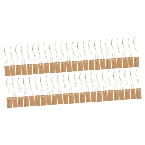 Gadpiparty 2 Sätze Elastisches Seiletikett Gold Hängendes, Aufgereihtes Etikett Einzelhandel Kennzeichnung Von Etiketten Papieretiketten Kraftpapier Light Brown 100 Stück * 2 Gadpiparty 2 Sätze Elastisches Seiletikett Gold Hängendes, Aufgereihtes Etikett Einzelhandel Kennzeichnung Von Etiketten Papieretiketten Kraftpapier Light Brown 100 Stück * 2 von Gadpiparty