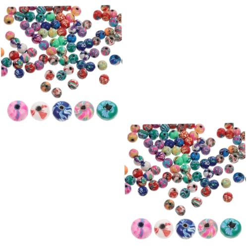 Gadpiparty 2 Sätze Farbige Perlen Tonperlen Für Die Schmuckherstellung Ton-polymer-perlen Halskette Perlen Basteln Sie Diy-perlen Perlen Für Diy Polymer-ton 100 Stück * 2 Gadpiparty 2 Sätze Farbige Perlen Tonperlen Für Die Schmuckherstellung Ton-polymer-perlen Halskette Perlen Basteln Sie Diy-perlen Perlen Für Diy Polymer-ton 100 Stück * 2 von Gadpiparty