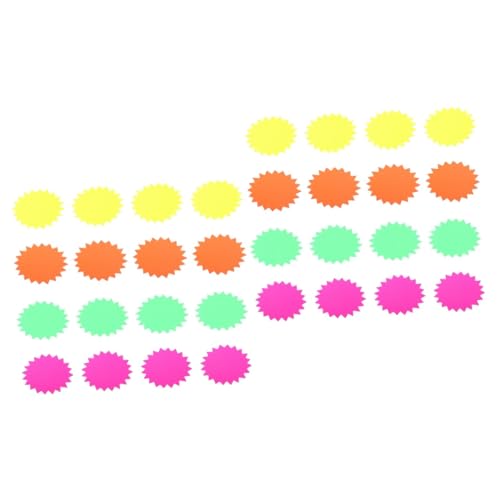Gadpiparty 2 Sätze Fluoreszierende Preisetiketten Kreative Preiszeichen Aus Papier Auffällige Preisschilder Für Einzelhandel Und Supermärkte Abnehmbare Beschreibbare Etiketten 40 Stück * 2 Gadpiparty 2 Sätze Fluoreszierende Preisetiketten Kreative Preiszeichen Aus Papier Auffällige Preisschilder Für Einzelhandel Und Supermärkte Abnehmbare Beschreibbare Etiketten 40 Stück * 2 von Gadpiparty