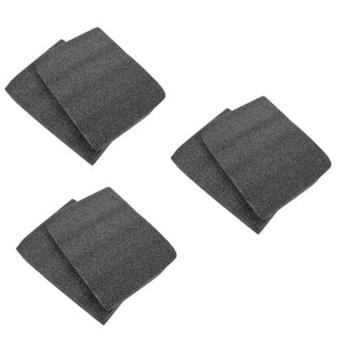 Gadpiparty 2 Sätze Foam Cube Toolbox Handwerkspeicherorganisator Verpackung Fall Behälter Versteck Zum Umzug Vorgeschnitten Kissen Veranstalter Zum Verpacken Blase Schaum Schwarz 2 Stück * 2 von Gadpiparty