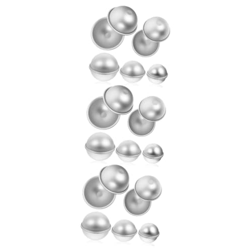 Gadpiparty 2 Sätze Formeisen Teiliges Diy Badekugel Silikonform Multifunktionale Backform Für Dekorative Badebälle Leicht Zu Reinigen Und Langlebig Für Kinderprojekte 5 Paare * 2 von Gadpiparty