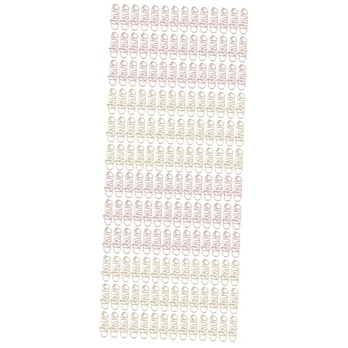Gadpiparty 2 Sätze Geformte Büroklammern Farbige Papierklammern Schreibwaren Mini Farbpapierclips Dekorative Papierklammern Süße Bunte Büroklammern Große Farbige Büroklammern 100 Stück * 2 von Gadpiparty