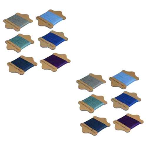 Gadpiparty 2 Sätze Gewachste Rundfäden Für Leder Näharbeiten Handstichfäden Gemischten Farben Für Diy Projekte Und Lederhandwerk 6 Stück * 2 Gadpiparty 2 Sätze Gewachste Rundfäden Für Leder Näharbeiten Handstichfäden Gemischten Farben Für Diy Projekte Und Lederhandwerk 6 Stück * 2 von Gadpiparty