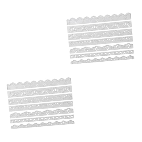 Gadpiparty 2 Sätze Handwerkliches Werkzeug Spitzenstanzungen Schneiden Sterben Schnitte Scrapbook Stanzformen Selber Machen Metallschneidemaden Prägemappen Kohlenstoffstahl Silber 7 Stück * 2 Gadpiparty 2 Sätze Handwerkliches Werkzeug Spitzenstanzungen Schneiden Sterben Schnitte Scrapbook Stanzformen Selber Machen Metallschneidemaden Prägemappen Kohlenstoffstahl Silber 7 Stück * 2 von Gadpiparty