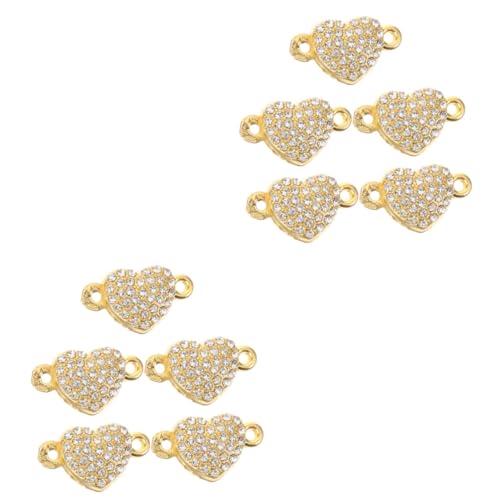Gadpiparty 2 Sätze Herzförmige Armbandschnalle Schlüssel Schließe Für Reiz Verschlüsse Herz Magnetverschluss Magnetischer Herzanhänger Schmuck Diy Verschluss Legierung Golden 5 Stücke * 2 Gadpiparty 2 Sätze Herzförmige Armbandschnalle Schlüssel Schließe Für Reiz Verschlüsse Herz Magnetverschluss Magnetischer Herzanhänger Schmuck Diy Verschluss Legierung Golden 5 Stücke * 2 von Gadpiparty