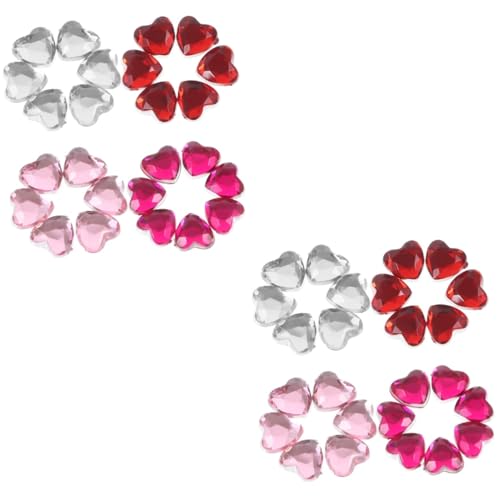 Gadpiparty 2 Sätze Herzförmige Diamantschmuckzubehör Herz-strasssteine mit Flacher Rückseite Farbig Reiz Basteln Bastelset Herz Flache Rückseiten Juwelen Zum Handwerk Acryl 400 Stück * 2 Gadpiparty 2 Sätze Herzförmige Diamantschmuckzubehör Herz-strasssteine mit Flacher Rückseite Farbig Reiz Basteln Bastelset Herz Flache Rückseiten Juwelen Zum Handwerk Acryl 400 Stück * 2 von Gadpiparty