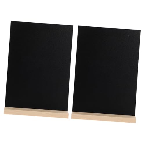 Gadpiparty 2 Sätze Hölzerne Blackboard -Ornamente Tafel im Freien großes Tafelschild Zeichenbrett Desktop-Tafel ein Rahmen-Tafelschild Kreidezeichen Tafelschilder Tischplatte Holz Schwarz Gadpiparty 2 Sätze Hölzerne Blackboard -Ornamente Tafel im Freien großes Tafelschild Zeichenbrett Desktop-Tafel ein Rahmen-Tafelschild Kreidezeichen Tafelschilder Tischplatte Holz Schwarz von Gadpiparty