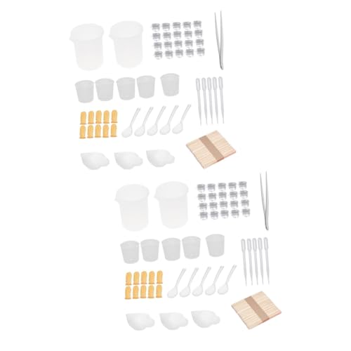 Gadpiparty 2 Sätze Klebewerkzeug Bastelkasten Bastel Set Kristallhandwerkzeug Bastelwerkzeugzubehör Bastelwerkzeugset Epoxid-werkzeugsatz Diy-werkzeug Aus Kunststoff Holz 101 Stück * 2 von Gadpiparty