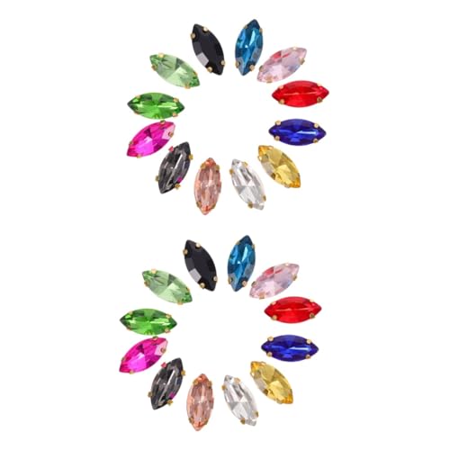 Gadpiparty 2 Sätze Krallen Strasssteine Handnähen Diy Schmucksteine Für Kleidung Schuhe Taschen Zubehör Mix Farben Langlebig Modisch 50 Stück * 2 Gadpiparty 2 Sätze Krallen Strasssteine Handnähen Diy Schmucksteine Für Kleidung Schuhe Taschen Zubehör Mix Farben Langlebig Modisch 50 Stück * 2 von Gadpiparty