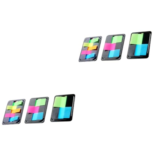 Gadpiparty 2 Sätze Kreative Lesezeichen Haftnotizen Neonfarben Beschreibbare Seitenmarker Für Notizen Bücher Und Dokumente Für Bürobedarf Und Organisation 3 Packungen * 2 Gadpiparty 2 Sätze Kreative Lesezeichen Haftnotizen Neonfarben Beschreibbare Seitenmarker Für Notizen Bücher Und Dokumente Für Bürobedarf Und Organisation 3 Packungen * 2 von Gadpiparty