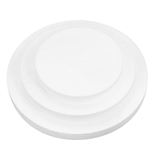 Gadpiparty 2 Sätze Kuchen Dekoratives DIY-tablett Geformt Kuchendekor Kuchenschale Fondant-Kuchen-übungstablett Kuchen DIY Tablett Schaum Weiß 3 Stücke * 2 Gadpiparty 2 Sätze Kuchen Dekoratives DIY-tablett Geformt Kuchendekor Kuchenschale Fondant-Kuchen-übungstablett Kuchen DIY Tablett Schaum Weiß 3 Stücke * 2 von Gadpiparty