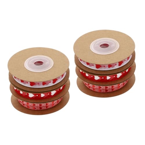 Gadpiparty 2 Sätze Liebesband Seidenband Ribbon Ripsband Geschenksband Geschenkband Mit Herzmuster Weißes Band Schleife Bänder Für Blumenpakete Wickelbänder Aus Polyester 4 Rollen * 2 Gadpiparty 2 Sätze Liebesband Seidenband Ribbon Ripsband Geschenksband Geschenkband Mit Herzmuster Weißes Band Schleife Bänder Für Blumenpakete Wickelbänder Aus Polyester 4 Rollen * 2 von Gadpiparty
