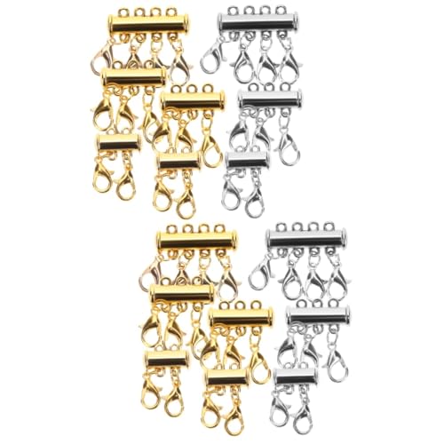 Gadpiparty 2 Sätze Magnetverschluss Für Mehrlagige Kettenverbinder Schmuckzubehör Zur Schmuckherstellung Für Entwirren Von Mehrlagigen Und Armbändern Praktische Lösung Für 8 Stücke * 2 Gadpiparty 2 Sätze Magnetverschluss Für Mehrlagige Kettenverbinder Schmuckzubehör Zur Schmuckherstellung Für Entwirren Von Mehrlagigen Und Armbändern Praktische Lösung Für 8 Stücke * 2 von Gadpiparty