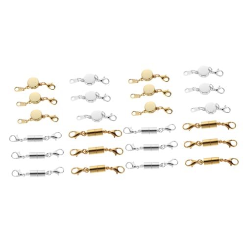 Gadpiparty 2 Sätze Magnetverschluss Für Schmuck Kettenverlängerung Und Armbandverschlüsse Einfache Handhabung Magnetverschluss Für Und Armbänder Geeignet Für Diy 12 Stück * 2 Gadpiparty 2 Sätze Magnetverschluss Für Schmuck Kettenverlängerung Und Armbandverschlüsse Einfache Handhabung Magnetverschluss Für Und Armbänder Geeignet Für Diy 12 Stück * 2 von Gadpiparty