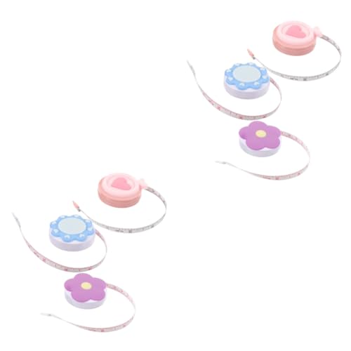 Gadpiparty 2 Sätze Makkaronband Maßband Zum Selbermachen Flexible Bandmaß Mini-maßband Einziehbares Maßband Zum Nähen Maßband Für Körpermaße Maßband Aus Kunststoff 3 Stück * 2 Gadpiparty 2 Sätze Makkaronband Maßband Zum Selbermachen Flexible Bandmaß Mini-maßband Einziehbares Maßband Zum Nähen Maßband Für Körpermaße Maßband Aus Kunststoff 3 Stück * 2 von Gadpiparty