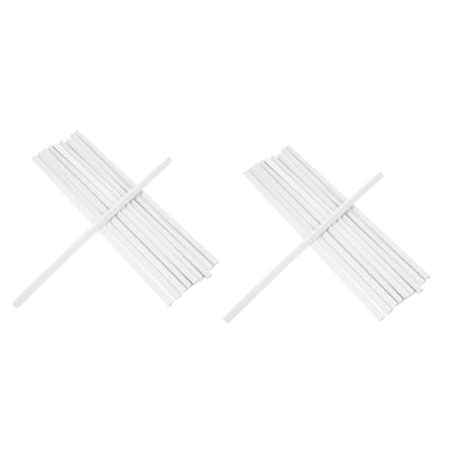 Gadpiparty 2 Sätze Mappe Büroklammern Bindung Wirbelsäule Präsentation Dateiordner Farbe Dokumentenordner Stangenklemmen Für Büroordner Clip Zur Dateibefestigung Plastik Weiß 10 Stück * 2 von Gadpiparty