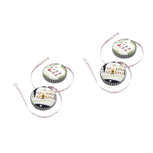 Gadpiparty 2 Sätze Maßband Flexibles Kompaktes Nähmaßband Für Bekleidung Und Projekte Für Heim Und Geschäftsnutzung Stil Zufällig 2 Stücke * 2 von Gadpiparty