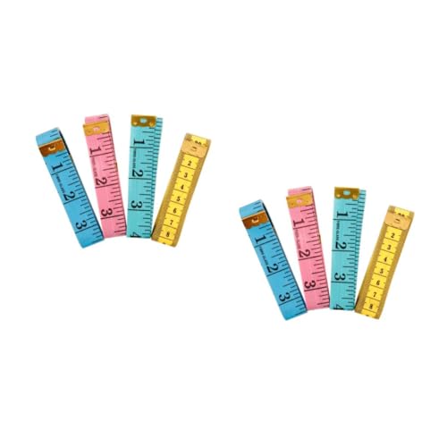 Gadpiparty 2 Sätze Messung Des Weichen Lineers Körpermaßband Nähen Messen Maßband Maßschneidern Maßband Für Kleidung Taillenband Nähband Stoffmessband Kleidungsband Pvc-kunststoff 4 Stück * 2 Gadpiparty 2 Sätze Messung Des Weichen Lineers Körpermaßband Nähen Messen Maßband Maßschneidern Maßband Für Kleidung Taillenband Nähband Stoffmessband Kleidungsband Pvc-kunststoff 4 Stück * 2 von Gadpiparty