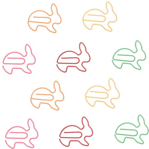 Gadpiparty 2 Sätze Metal Rabbit Paper Clips Kreative Büroklammern Für Schule Und Büro Zufällige Farben Für Notizen Kalender Und Scrapbooking 20 Stück * 2 Gadpiparty 2 Sätze Metal Rabbit Paper Clips Kreative Büroklammern Für Schule Und Büro Zufällige Farben Für Notizen Kalender Und Scrapbooking 20 Stück * 2 von Gadpiparty