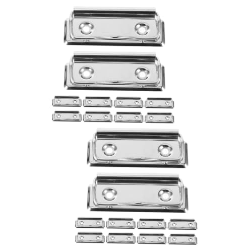 Gadpiparty 2 Sätze Metall Klemmbrett Clips Multifunktionale Klemmen Für Büro Schule Und Bastelprojekte Robuste Schreibplatten Klammern Mit Sicherem Halt Und Langlebigkeit Ohne 10 Stück * 2 Gadpiparty 2 Sätze Metall Klemmbrett Clips Multifunktionale Klemmen Für Büro Schule Und Bastelprojekte Robuste Schreibplatten Klammern Mit Sicherem Halt Und Langlebigkeit Ohne 10 Stück * 2 von Gadpiparty