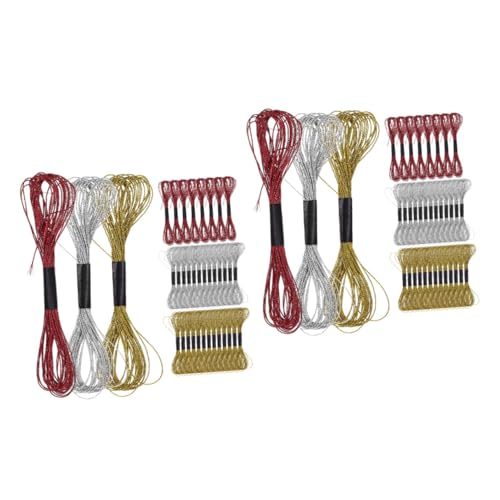 Gadpiparty 2 Sätze Metallic Stickgarn Bunte Stickgarn Sets Für Diy Projekte Pro Nähzubehör Für Kreative Handarbeiten Und Bastelarbeiten 36 Rollen * 2 Gadpiparty 2 Sätze Metallic Stickgarn Bunte Stickgarn Sets Für Diy Projekte Pro Nähzubehör Für Kreative Handarbeiten Und Bastelarbeiten 36 Rollen * 2 von Gadpiparty