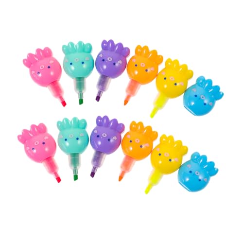 Gadpiparty 2 Sätze Mini Stackable Octopus Highlighter Pens mit Breiter Keilspitze Abnehmbar und Leicht Fluoreszierende Marker für Schule Büro und Kreative Schreib Malprojekte Gadpiparty 2 Sätze Mini Stackable Octopus Highlighter Pens mit Breiter Keilspitze Abnehmbar und Leicht Fluoreszierende Marker für Schule Büro und Kreative Schreib Malprojekte von Gadpiparty