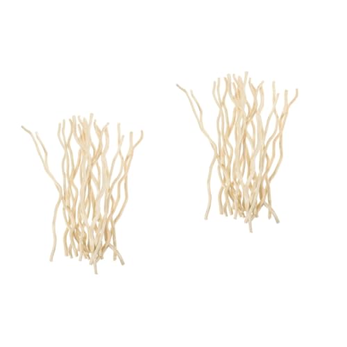 Gadpiparty 2 Sätze Naturholzstäbe Für Bastelarbeiten Lange Holzäste Vielseitige Diy Handwerksmaterialien Für Dekoration Und Projekte Weiße Drachenbaum 20 Stück * 2 von Gadpiparty