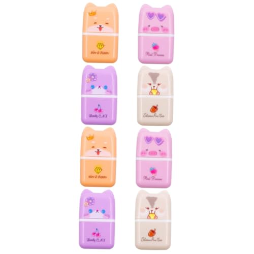 Gadpiparty 2 Sätze Niedliche Tier Radiergummis Im Rollformat Praktische Radierer Für Kreative Schreibwaren Kinderfreundliche Designs Verschiedenen Für Schulanfang 4 Stücke * 2 Gadpiparty 2 Sätze Niedliche Tier Radiergummis Im Rollformat Praktische Radierer Für Kreative Schreibwaren Kinderfreundliche Designs Verschiedenen Für Schulanfang 4 Stücke * 2 von Gadpiparty