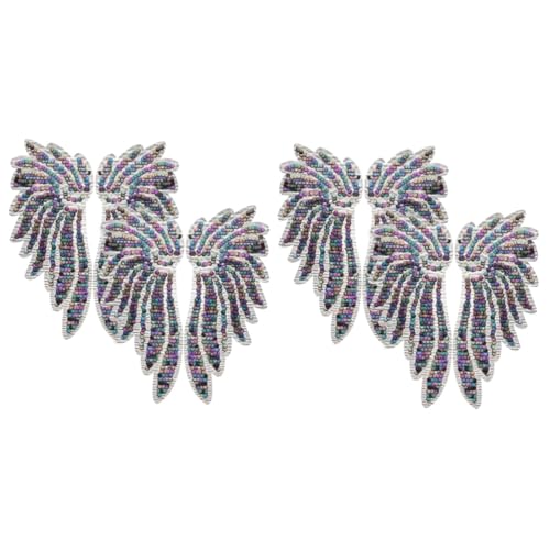 Gadpiparty 2 Sätze Pailletten-flügel-patch Party Feenflügel Für Erwachsene Funkeln Weihnachten Mädchen Flügel-stickapplikation Appliziertes Polyester 2 Paare * 2 Gadpiparty 2 Sätze Pailletten-flügel-patch Party Feenflügel Für Erwachsene Funkeln Weihnachten Mädchen Flügel-stickapplikation Appliziertes Polyester 2 Paare * 2 von Gadpiparty