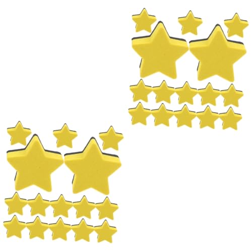 Gadpiparty 2 Sätze Pentagramm-radiergummi Gekneteter Radiergummi Magnetischer Whiteboard -radiergummi Whiteboard-wischwerkzeug Party Und Wischen Filzstoff Yellow 15 Stücke * 2 Gadpiparty 2 Sätze Pentagramm-radiergummi Gekneteter Radiergummi Magnetischer Whiteboard -radiergummi Whiteboard-wischwerkzeug Party Und Wischen Filzstoff Yellow 15 Stücke * 2 von Gadpiparty