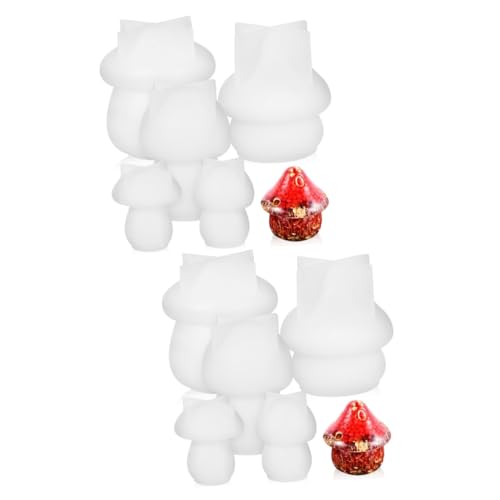 Gadpiparty 2 Sätze Pilzglasform Gießform Für Pilzgläser DIY Form Heimdekor Formen Geformte Gläser Kleine Glasform Pilze Kleine Form Backform Für Mittelgroße Pilzgläser 5 Stück * 2 Gadpiparty 2 Sätze Pilzglasform Gießform Für Pilzgläser DIY Form Heimdekor Formen Geformte Gläser Kleine Glasform Pilze Kleine Form Backform Für Mittelgroße Pilzgläser 5 Stück * 2 von Gadpiparty