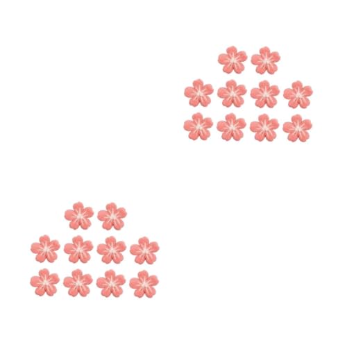 Gadpiparty 2 Sätze Pinke Wollfilzblumen Für Diy Nähprojekte Handgemachte Applikationen Kreative Deko Zubehör Für Kleidung Und Fotografie Langlebig Und Sicher 10 Stück * 2 von Gadpiparty