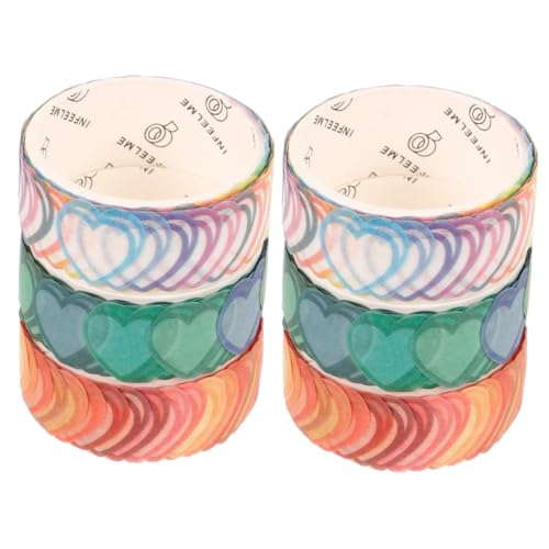 Gadpiparty 2 Sätze Planer Tape Für Notizbuch Klebrig Selbstklebend Sammelalbum Band Schrott Scrapbooking -vorräte Washi Tape Washi -bänder Scrapbook- Papier 3 Rollen * 2 Gadpiparty 2 Sätze Planer Tape Für Notizbuch Klebrig Selbstklebend Sammelalbum Band Schrott Scrapbooking -vorräte Washi Tape Washi -bänder Scrapbook- Papier 3 Rollen * 2 von Gadpiparty