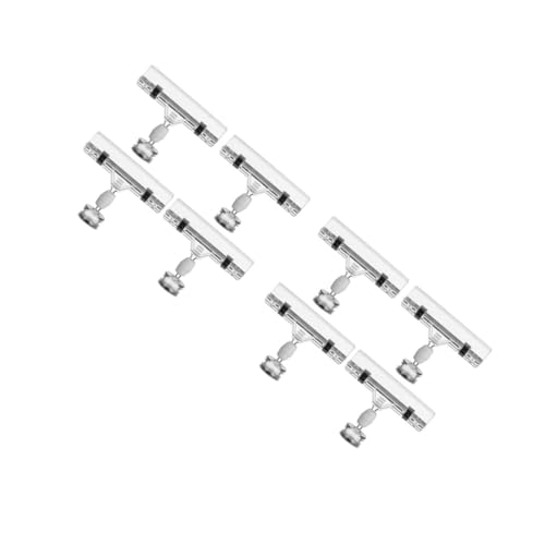 Gadpiparty 2 Sätze Preisetiketten Clips Transparente Magnetclips Für Preisschilder Im Einzelhandel Für Supermärkte Und Verkaufsstände Praktisch Und Robust 4 Stücke * 2 von Gadpiparty