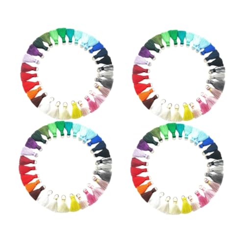 Gadpiparty 2 Sätze Quasten Zubehör Für Diy Schlüsselanhänger Hängende Quastenohrringe Und Schmuckherstellung Gemischte Farben Troddeln Für Projekte 60 Stück * 2 Gadpiparty 2 Sätze Quasten Zubehör Für Diy Schlüsselanhänger Hängende Quastenohrringe Und Schmuckherstellung Gemischte Farben Troddeln Für Projekte 60 Stück * 2 von Gadpiparty