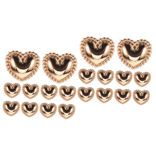 Gadpiparty 2 Sätze Retro -mantelknöpfe Sortiert Kleidung Nähen Kleider Tasten Haben Handwerk Knopf Klein Nieten Stich Herstellung Gemacht Basteln Druckknöpfe Metall Golden 10 Stück * 2 von Gadpiparty