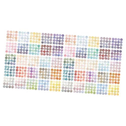 Gadpiparty 2 Sätze Runde Punktaufkleber Bunte Etiketten Selbstklebende Dekorative Kreise Für Scrapbooking Bastelprojekte Und Kindergartenaktivitäten 25 Blätter * 2 Gadpiparty 2 Sätze Runde Punktaufkleber Bunte Etiketten Selbstklebende Dekorative Kreise Für Scrapbooking Bastelprojekte Und Kindergartenaktivitäten 25 Blätter * 2 von Gadpiparty