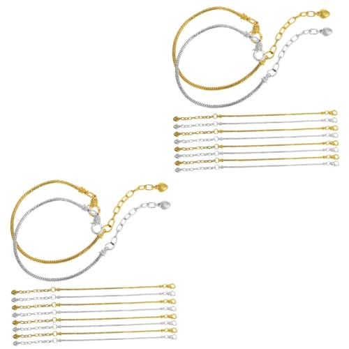 Gadpiparty 2 Sätze Schlangenknochen Kettenarmband Armbänder Für Damen Und Mädchen Für Bettelarmband Kette Handgelenkschmuck Schlangenkettenarmband Schlangenketten 10 Stück * 2 Gadpiparty 2 Sätze Schlangenknochen Kettenarmband Armbänder Für Damen Und Mädchen Für Bettelarmband Kette Handgelenkschmuck Schlangenkettenarmband Schlangenketten 10 Stück * 2 von Gadpiparty